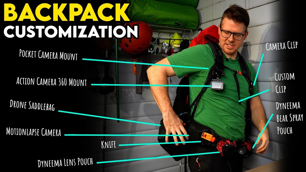 Backpack Customization | How I Setup my Pack for Adventure Filmmaking