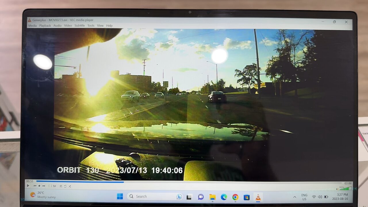 Dash Cam Video honk