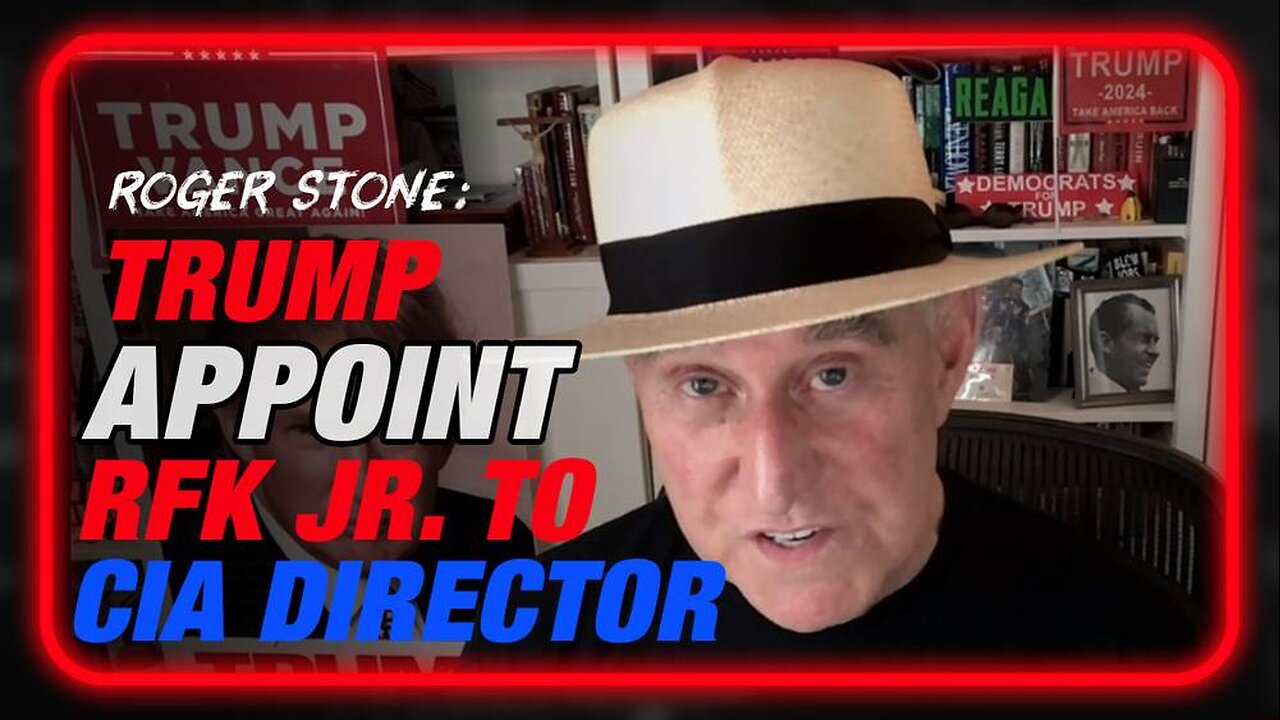 Roger Stone: Weak-Kneed Republicans Would Block RFK Jr. From Becoming Head Of HHS, Trump Could