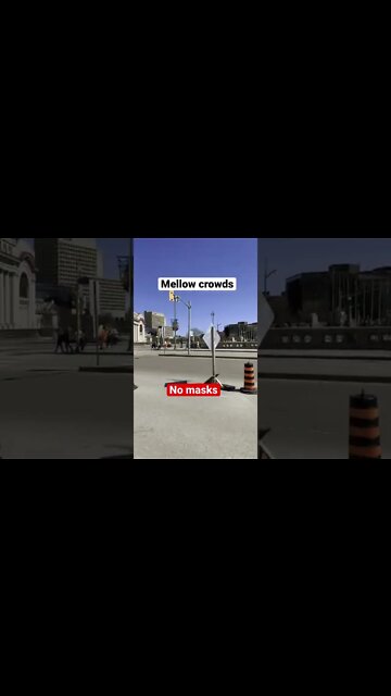 The spirit is here, though much mellower than #truckerconvoy