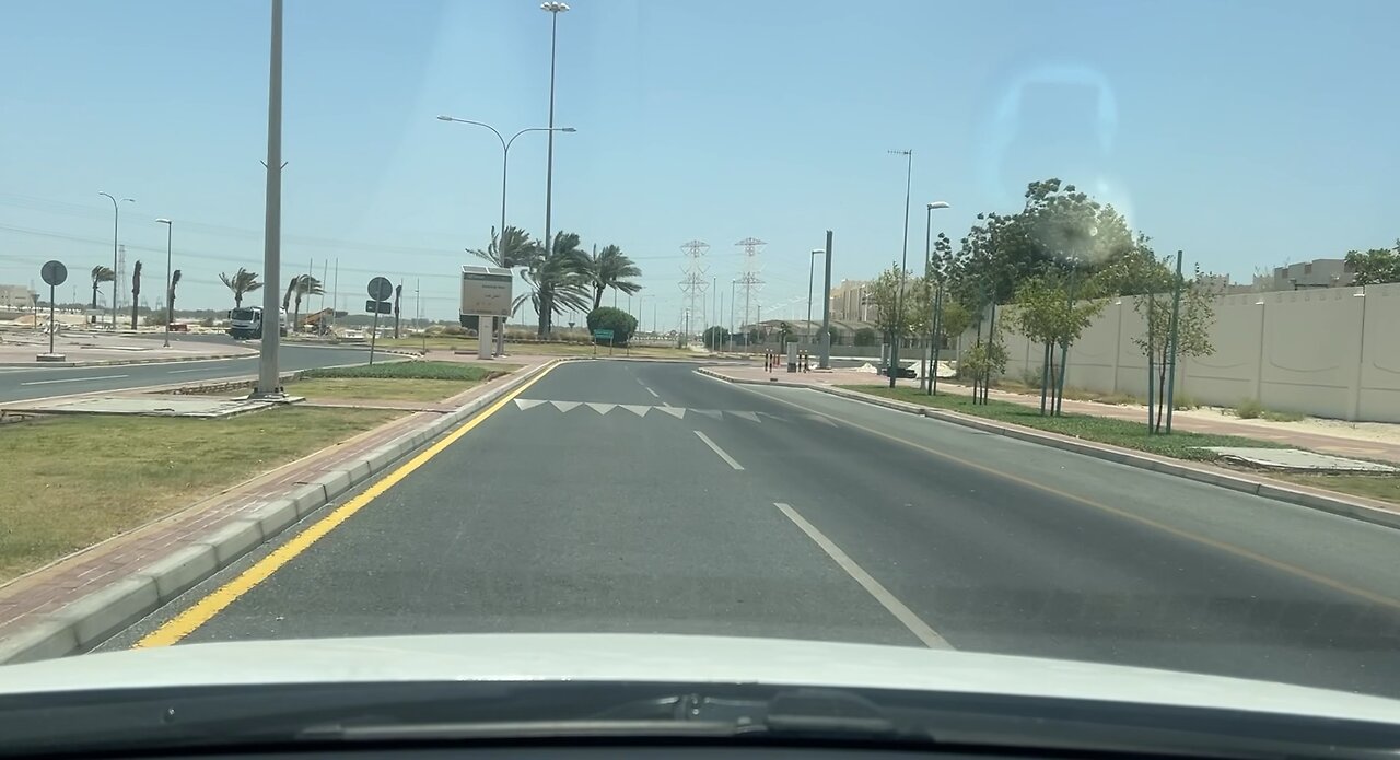 Road Journey - Hot Summer Morning