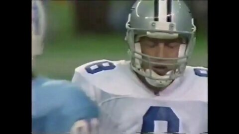 1991-11-10 Dallas Cowboys vs Houston Oilers