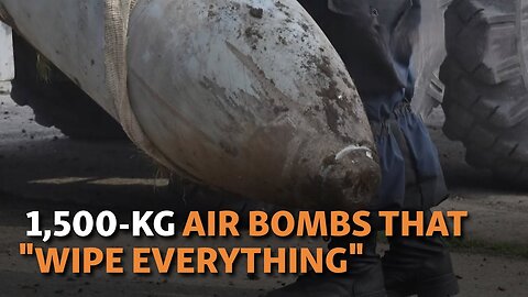 The Soviet FAB Bombs Russia Uses In Ukraine To "Wipe Everything"