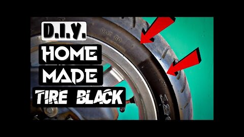 DIY TIRE BLACK HOME MADE (MUST WATCH) TIRE BLACK IS SO EXPENSIVE