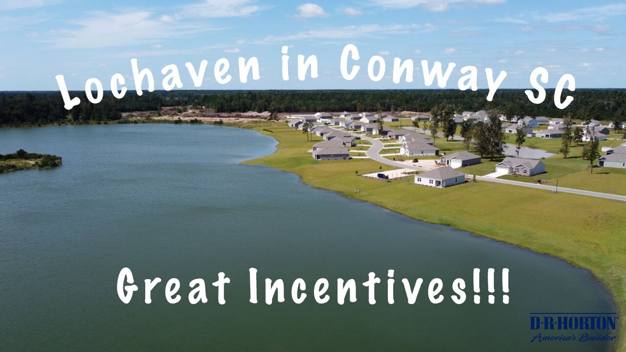 New Lots Available at Lochaven in Conway - New Construction Homes from D.R. Horton