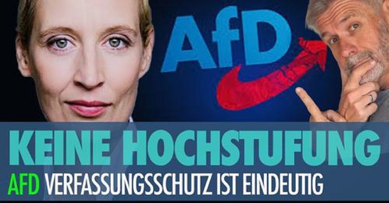 AFD - KEINE EINSTUFUNG ALS "GESICHERT EXTREMISTISCH UND VERFASSUNGSFEINDLICH"