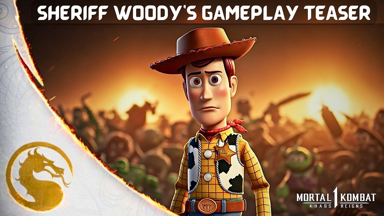 Sheriff Woody's Gameplay Teaser - Mortal Kombat 1 Khaos Reigns