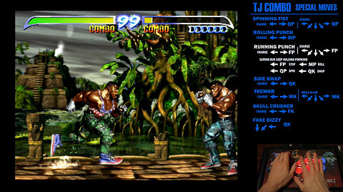 KILLER INSTINCT 2: TJ Combo Tutorial (Move List)