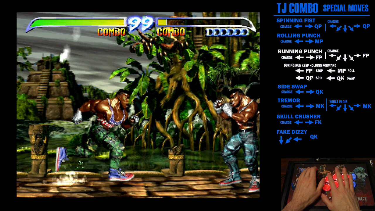 KILLER INSTINCT 2: TJ Combo Tutorial (Move List)