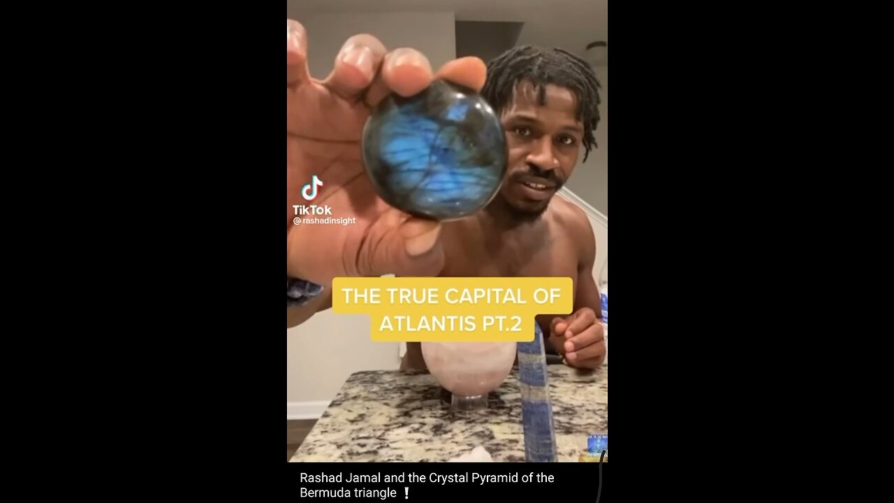 THE TRUE CAPITAL OF ATLANTIS - Rashad Jamal and the Crystal Pyramid of the Bermuda triangle ❕