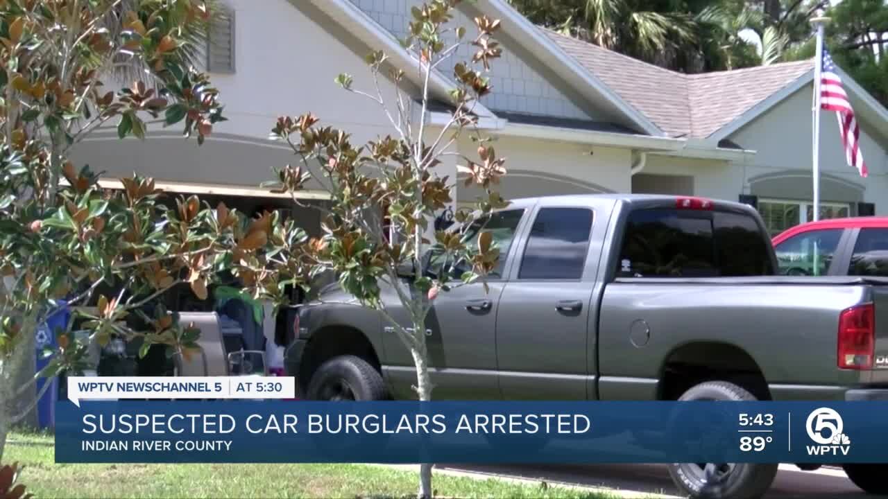 4 arrestes may be tied to dozens of Treasure Coast car burglaries, authorities say