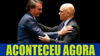 AGORA!! BOLSONARO DISPARA O ALEXANDRE DE MORAES QUER ME INTIMIDAR QUEM !!