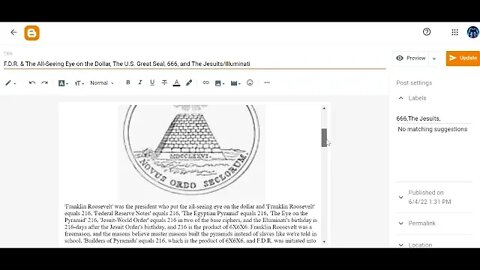 F.D.R. and The All-Seeing Eye #gematria #truth #numerology #kabbalah #occult #truthseeker #mason