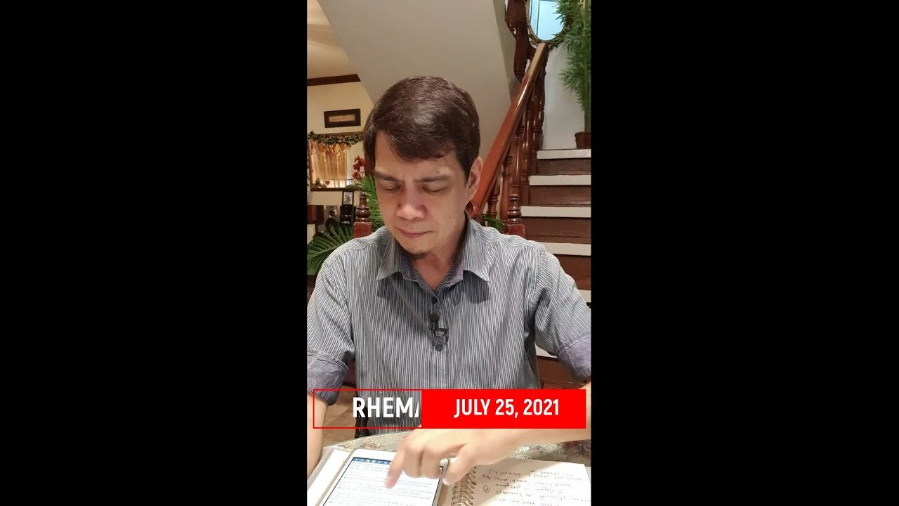 JULY 25, 2021 PastorB.