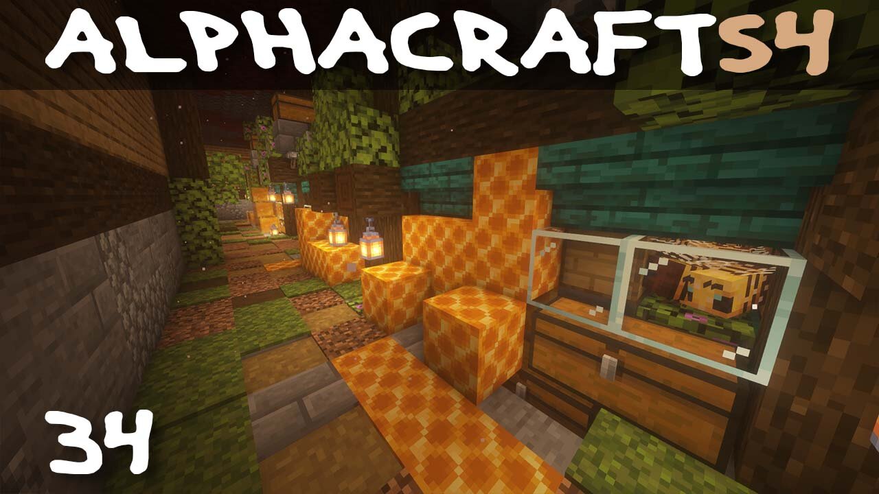 Nether Bee Factory - Alphacraft S4 e34 - Minecraft SMP