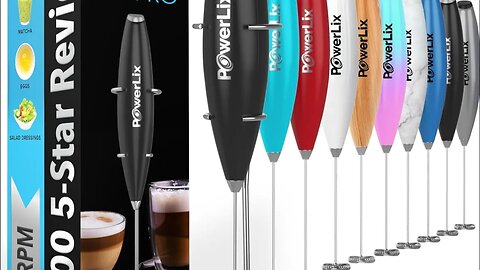 Powerlix Coffee Mixer