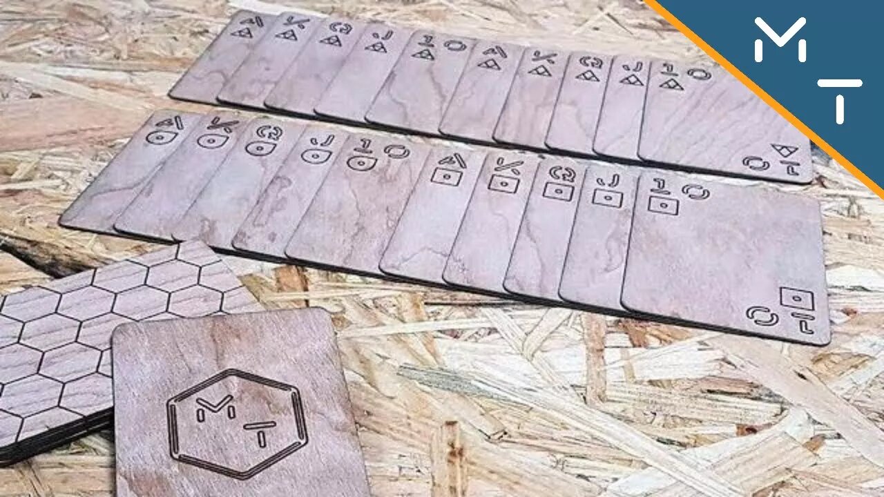 How to Make Laser Cut Wooden Playing Cards