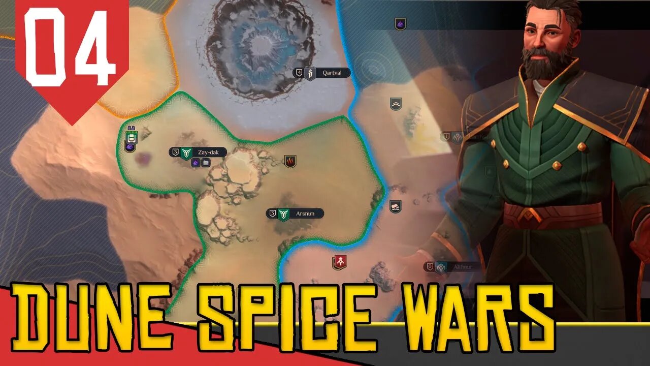 Encontrando OPONENTES - Dune Spice Wars #04 [Gameplay PT-BR]