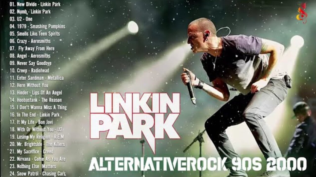 Linkin Park Greatest Hits & Best Of Linkin Park Playlist & Top 30 Alternative Rock 90s 2000