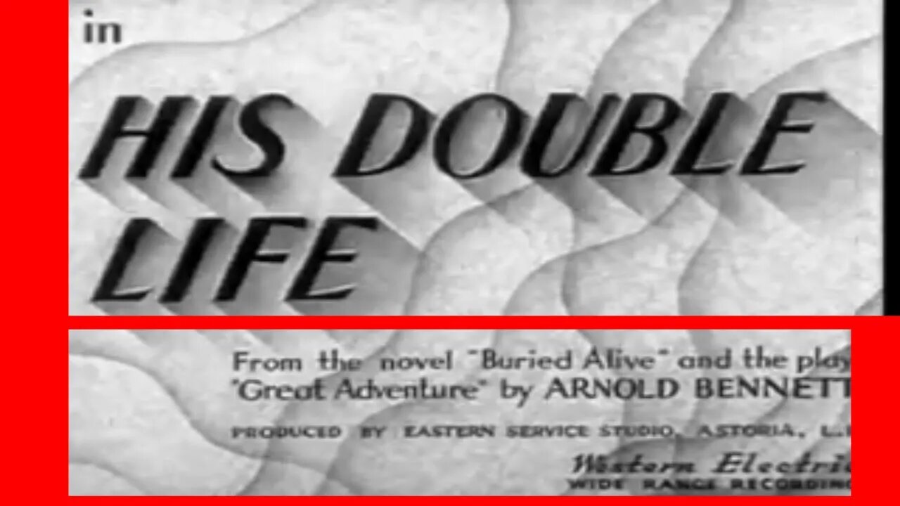 His Double Life (1933) | Full Movie