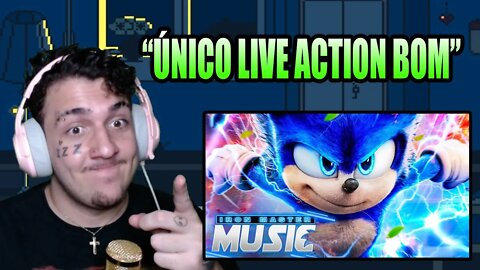 React Pra Sempre Vou Correr | Sonic: o Filme | Iron Master | Léo Muriel React