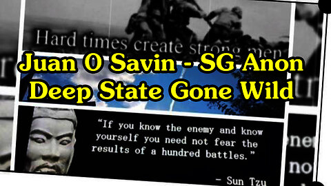 Juan O Savin & SG Anon - Deep State Gone Wild