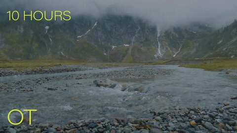 Thunderstorm on the Sulzenau | Soothing Thunder, Rain & Flowing Water for Relaxing | Sleeping| Study