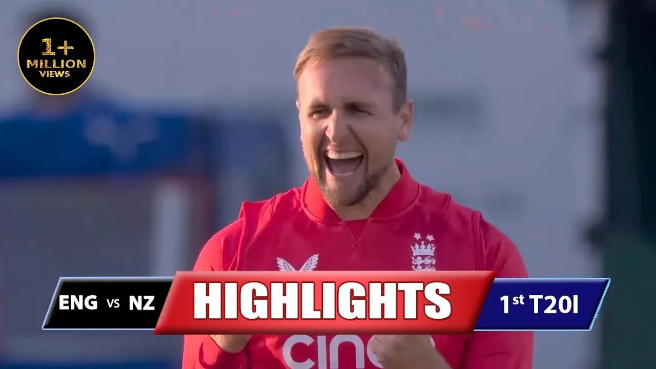 England Vs New Zealand 1st T20 Highlights | 30/08/23