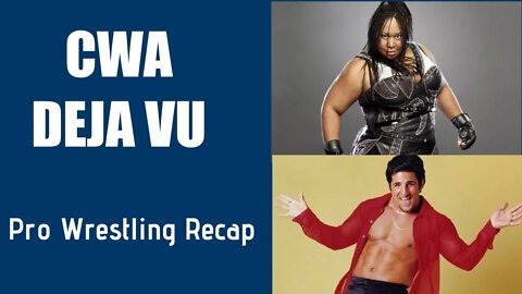 CWA PRO WRESTLING Deja Vu 4/5/2008 featuring DISCO INFERNO, LODI, AWESOME KONG, and SHARK GIRL