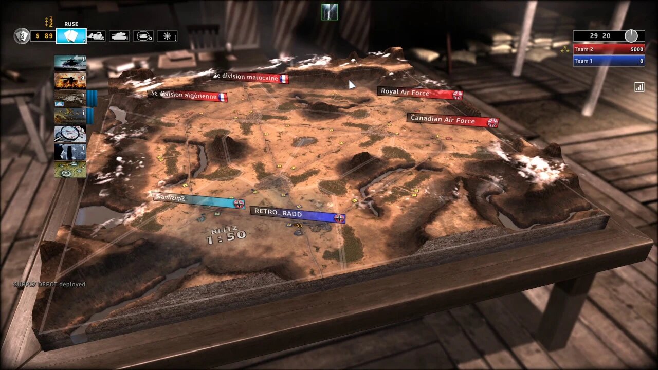 #COOP #RUSE R.U.S.E. Tobruk '45 My first Co-op STREAM #PC