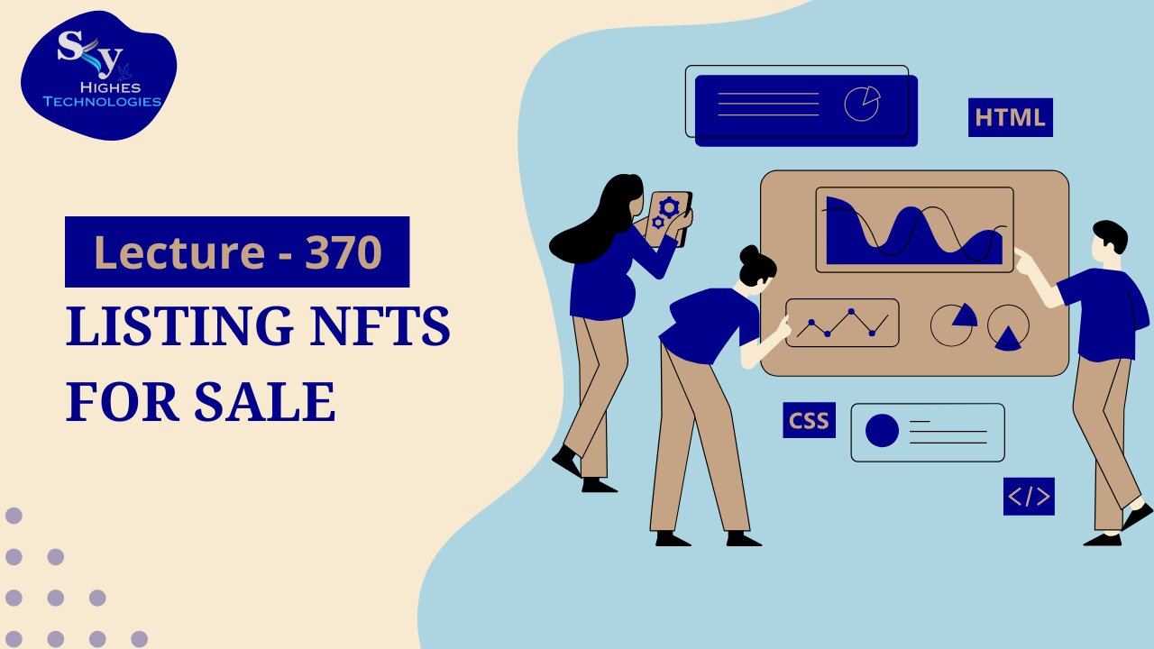 370. Listing NFTs for Sale | Skyhighes | Web Development