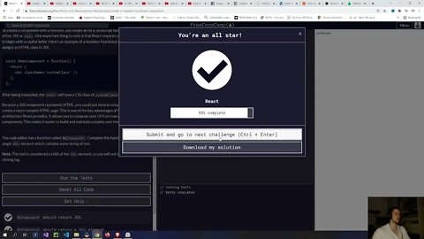 FreeCodeCamp - React