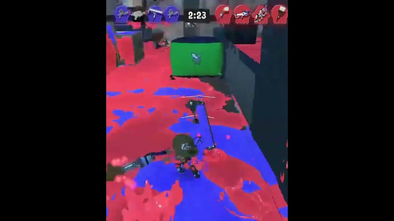 #shorts #splatoon3 #roller #nintendoswitch #nintendo #gaming