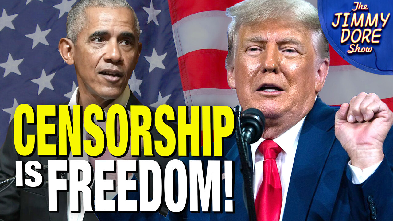 Obama Says Censoring Social Media Will Keep Us Free