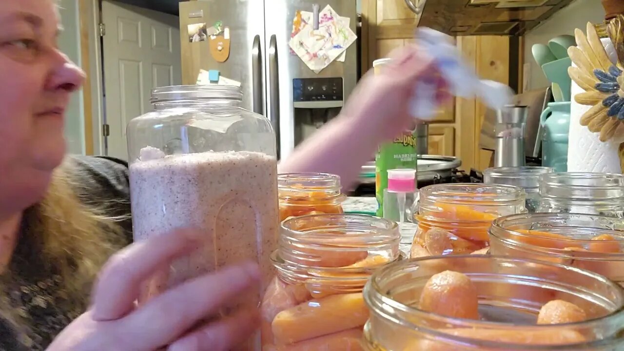 Canning baby carrots