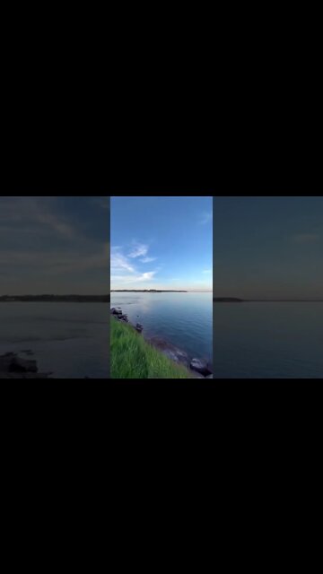 Edge of Rocky Point cliffs PEI