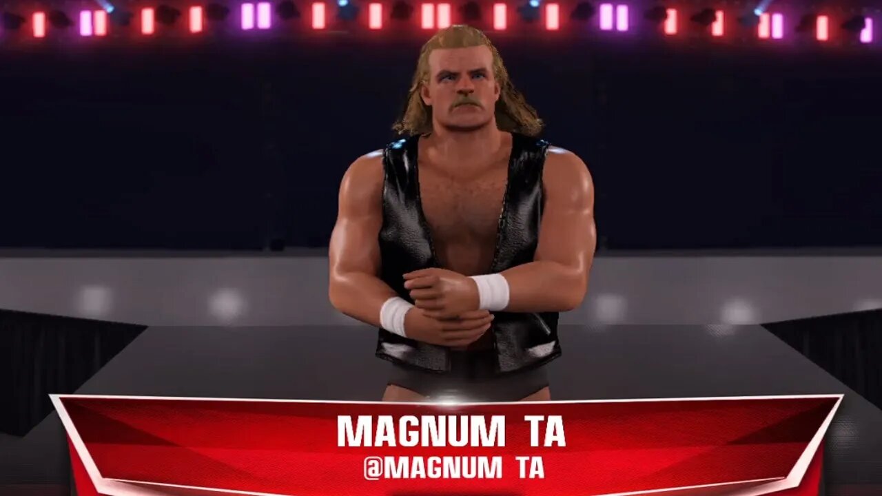 WWE 2k22 Magnum Ta Entrance