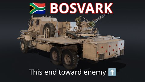 Wrong way! ~ 🇿🇦 Bosvark Devblog [War Thunder "Fire and Ice" Update]