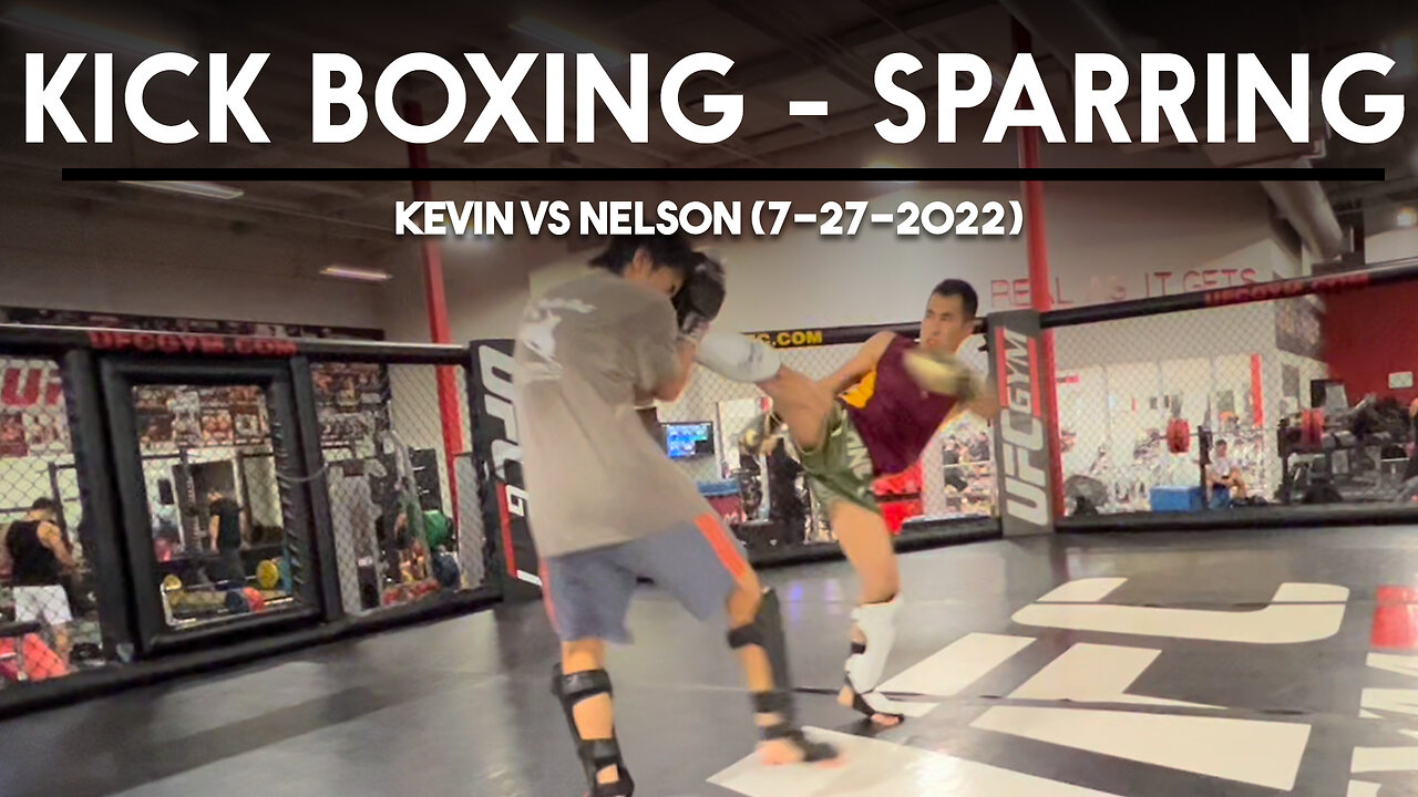 KICK BOXING Sparring - [Nelson vs Kevin] Round 01 | Circadian MMA (7-27-2022)