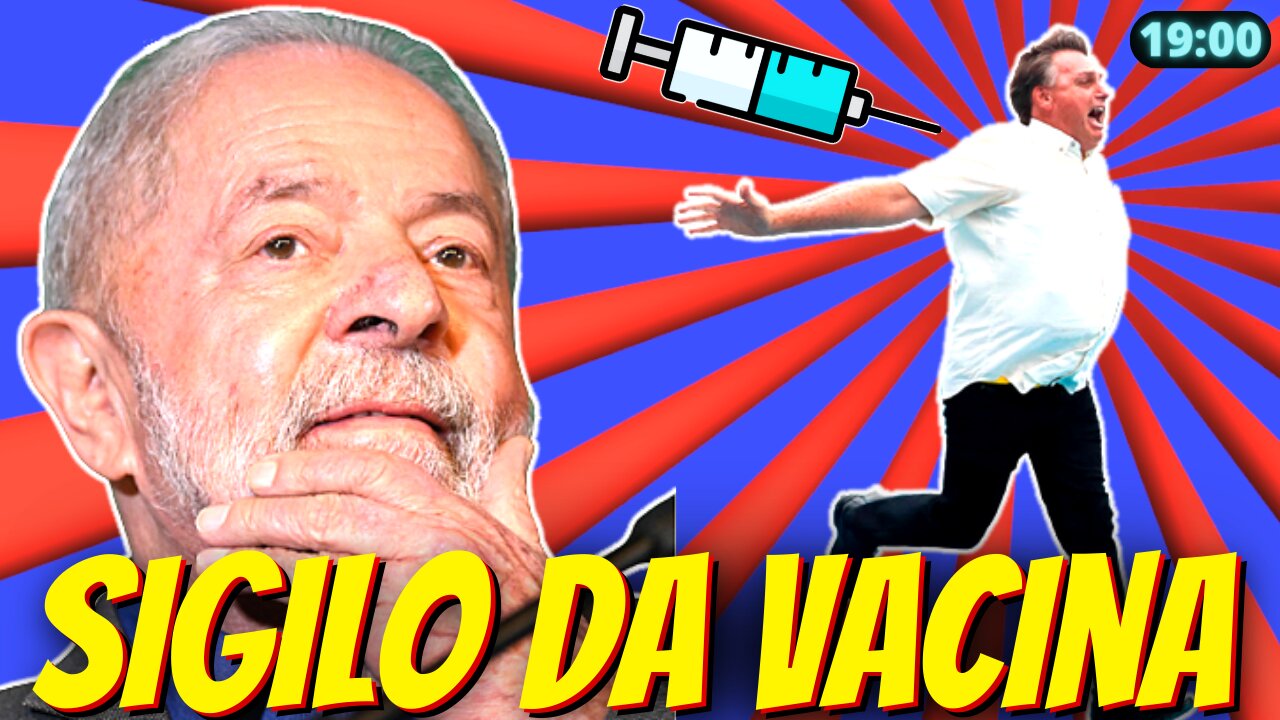 Lula tornará público o cartão de vacinação de Bolsonaro