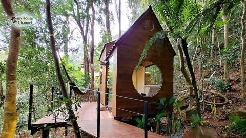 Casa de Madeira Pequena no Interior de São Paulo