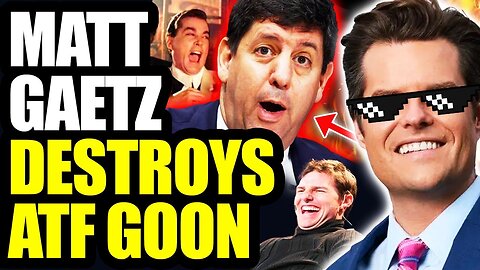 Matt Gaetz Brings AR-15 To Gun Control Hearing | DEFUNDS ATF To Their FACE | I'm A MAGA Republican!'