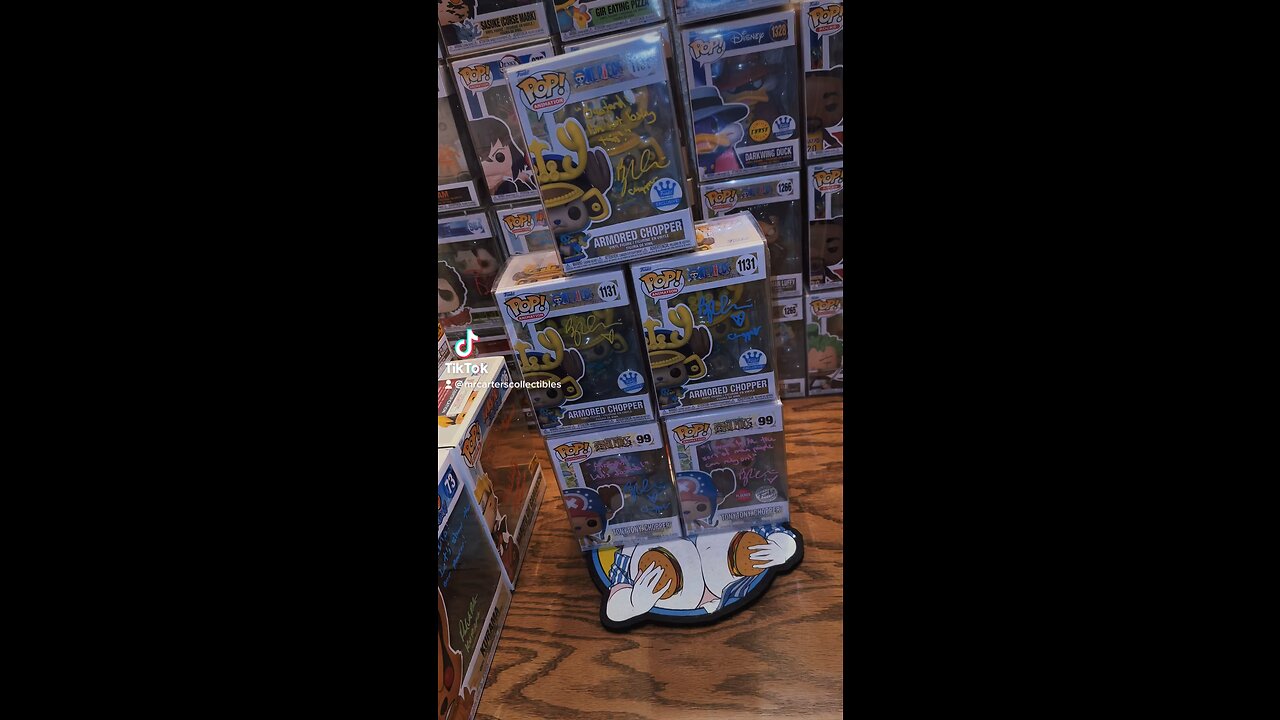 Big thanks to @evasive.studio for hosting the VA of Chopper from One Piece @brinakins ❤️🔥🤘#funko