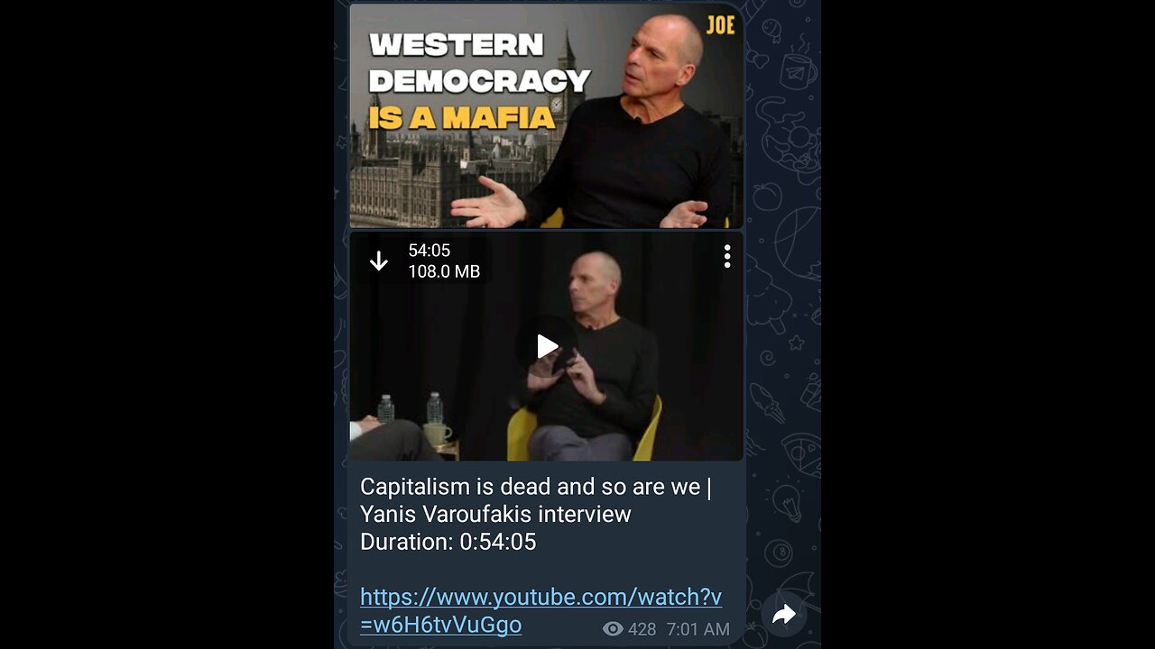 Documentary: Yanis Varoufakis talks Western Democracy
