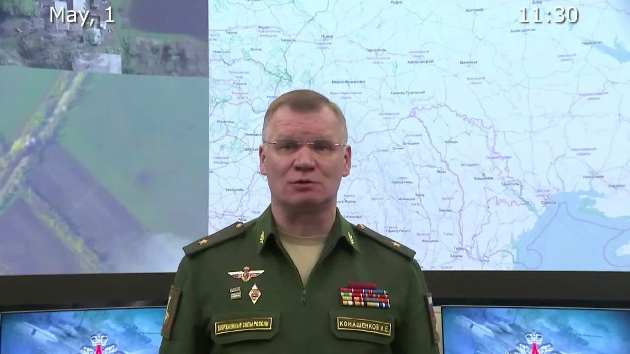 Russia's MoD May 1st Daily Special Military Operation Status Update!