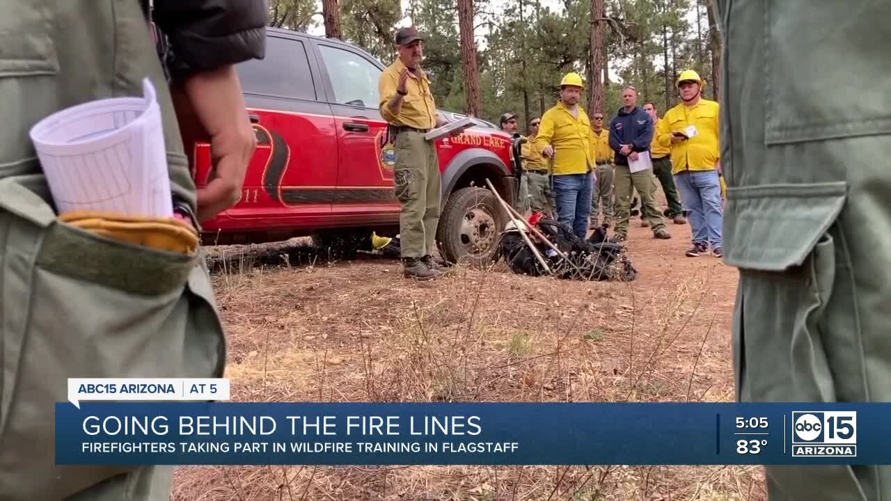 More firefighters coming to Arizona to train on how to fight wildfires