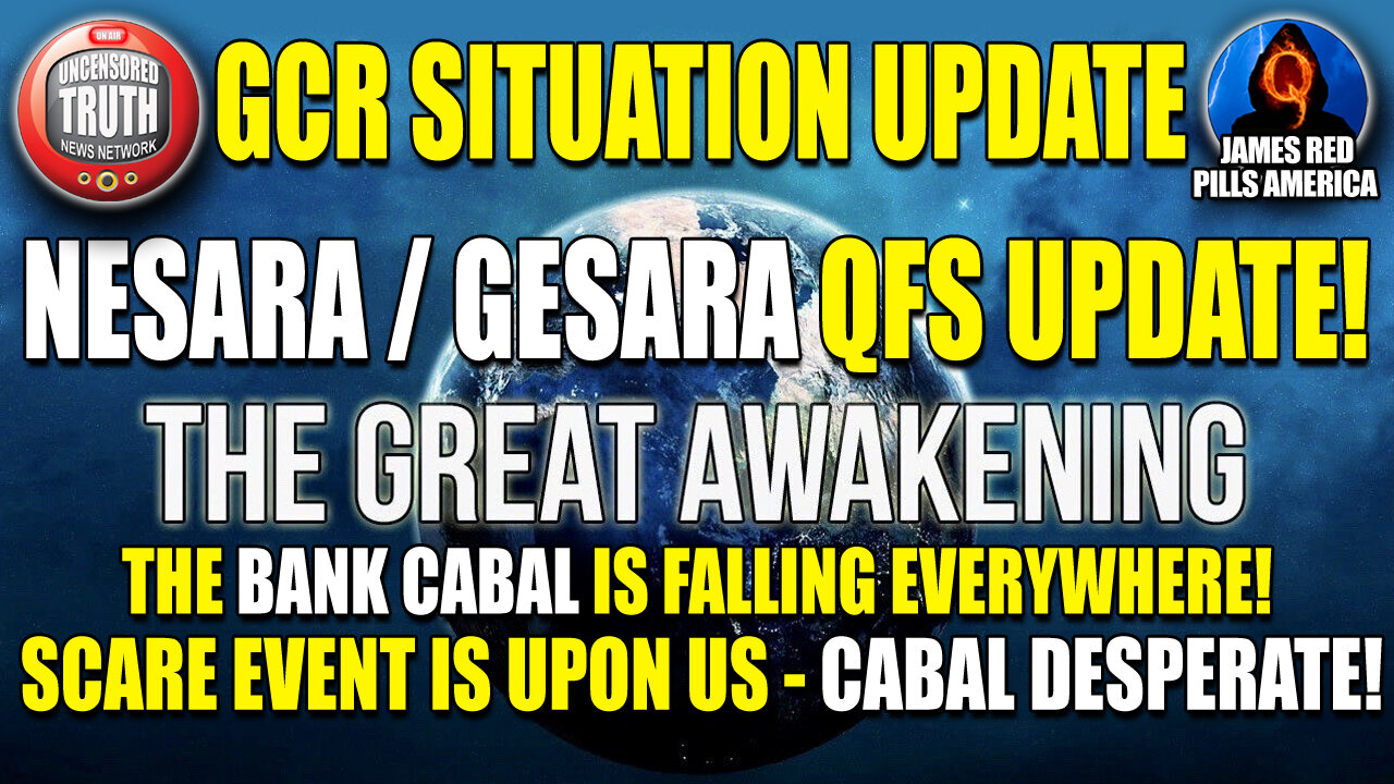 GCR NESARA SITUATION UPDATE MAR30: HUGE False Flag Event Upon Us! Get Ready! The Cabal Is DESPERATE!