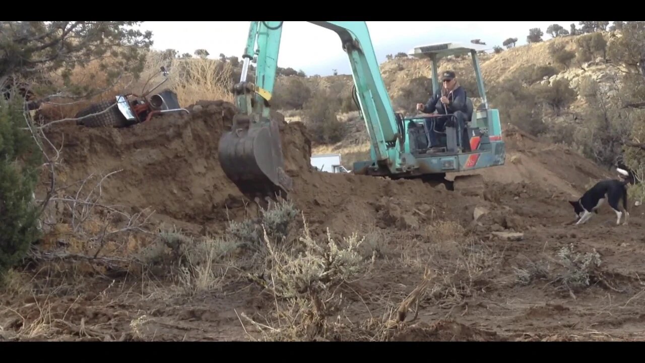 Yanmar Excavator Lower Trail Excavation