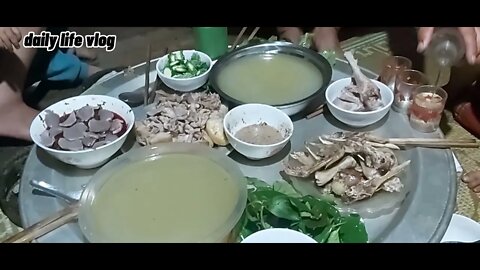 A rustic dinner is invited to you guys