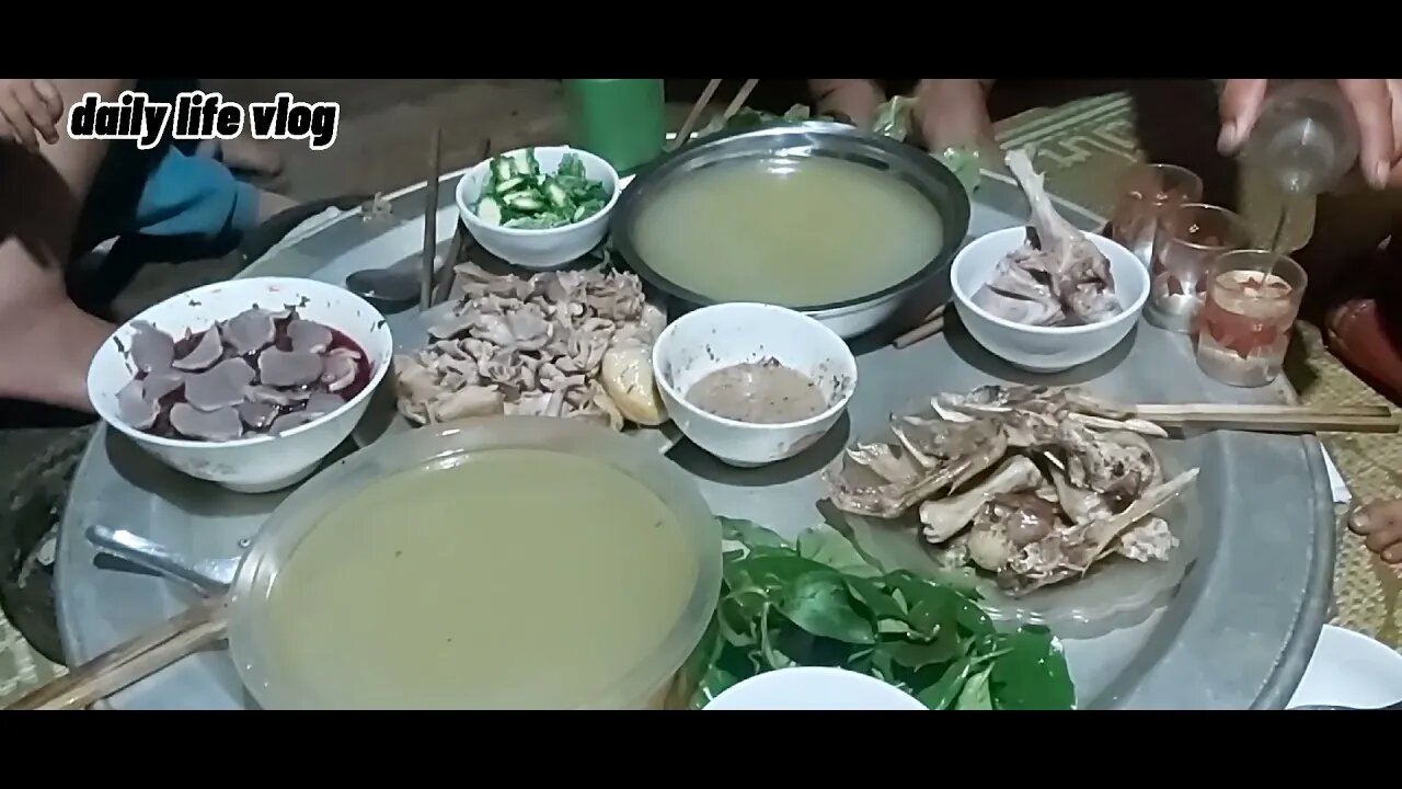 A rustic dinner is invited to you guys